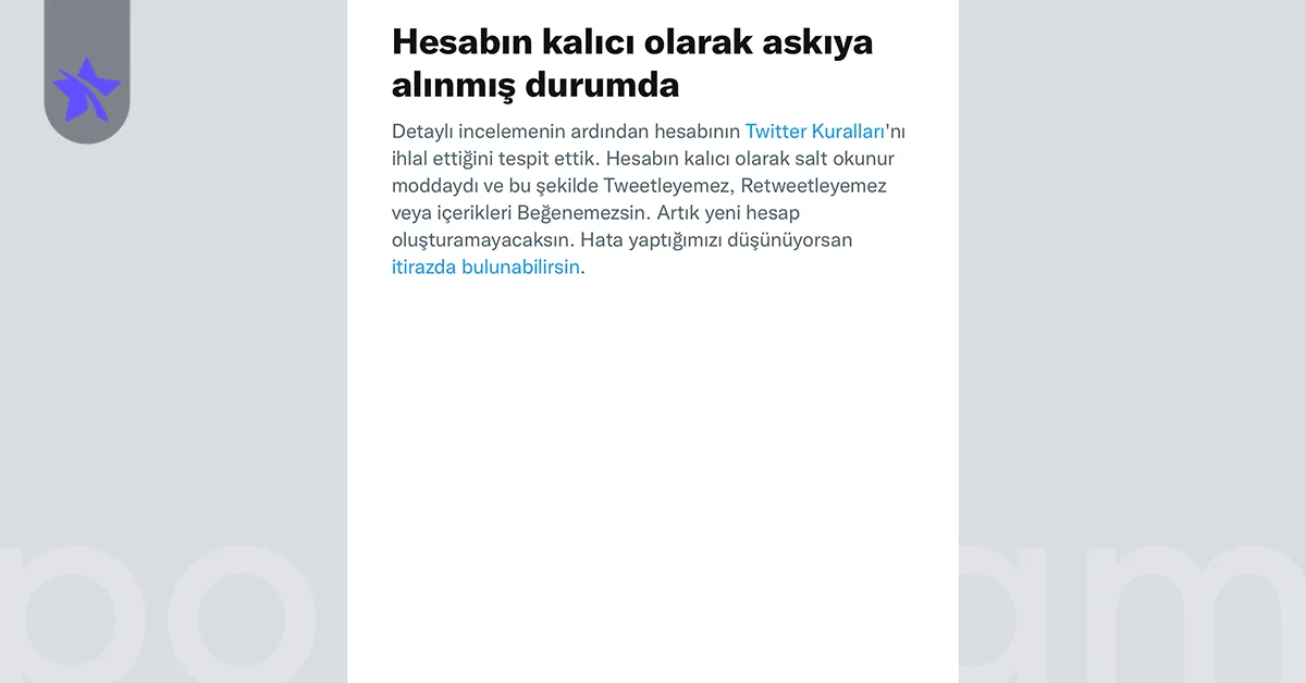 Askıya Alınan Twitter Hesabı Nasıl Açılır
