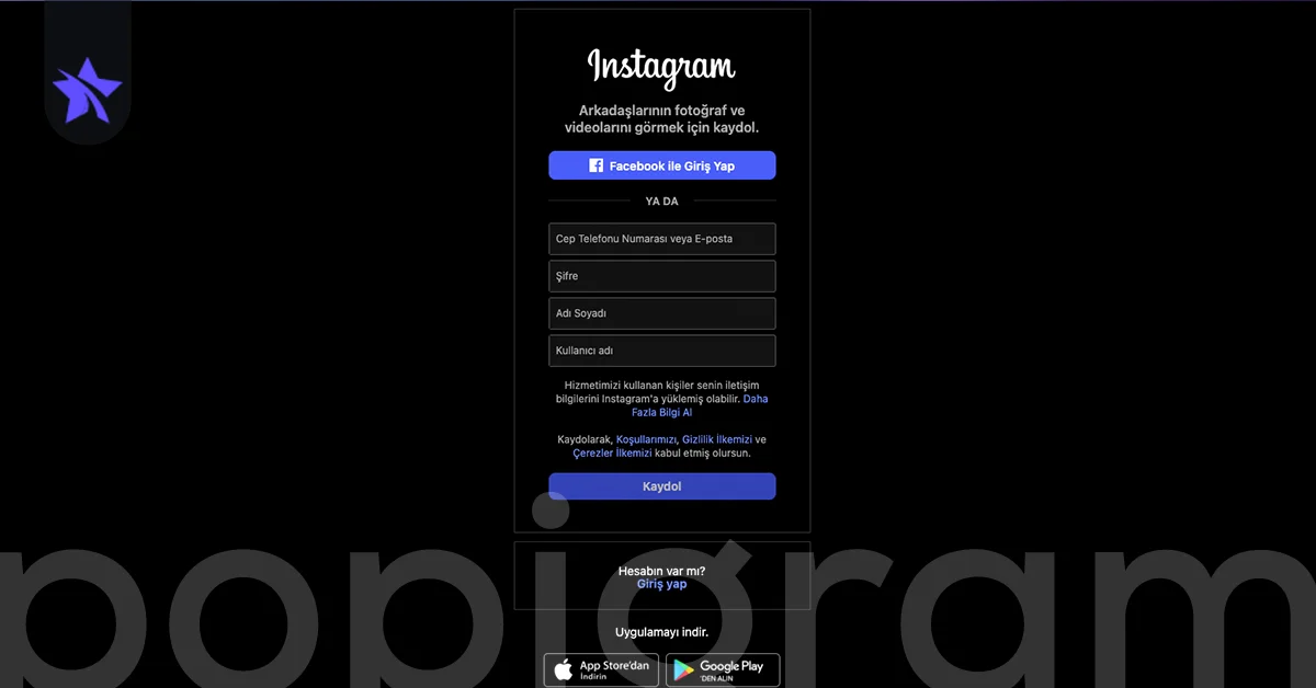 Instagram Fake Hesap Nasıl Açılır