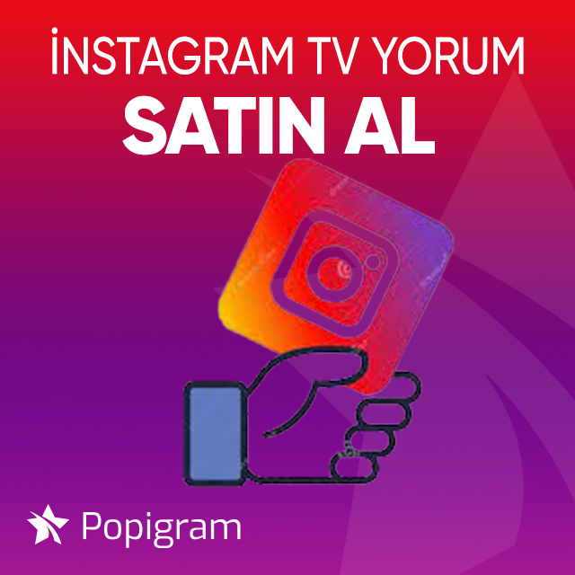 instagram tv yorum satın al