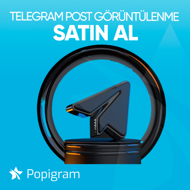 telegram post görüntülenme satın al