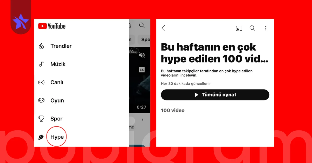 YouTube Hype Nedir